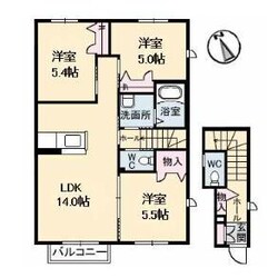 サンシャイン東川口　B棟の物件間取画像